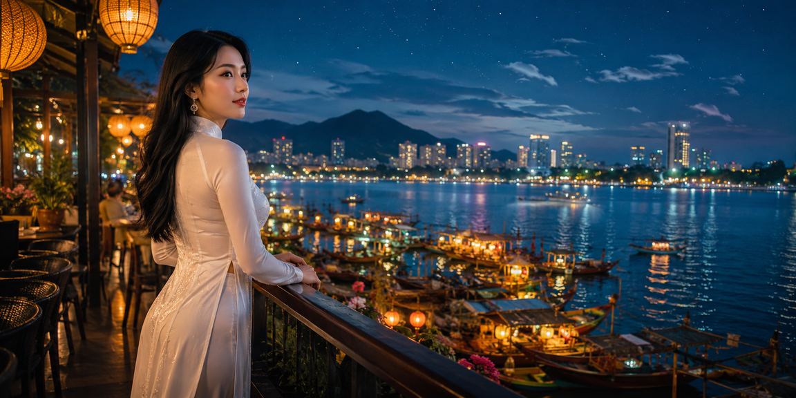 Khung cảnh thư giãn tại Vũng Tàu, người dùng trải nghiệm sòng bài trực tuyến và nhận thưởng VIP trên điện thoại